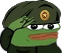 PeepoSoldierSalute emote