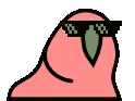 DealWithIt_rainbow_Parrot emote