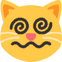 spiralEyesCat emote