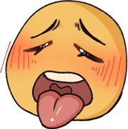 pensivetongue emote