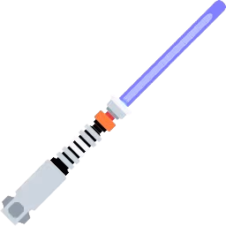 indigolightsaber emote