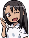 Nagatoro_ThumbsUp emote