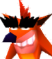 FakeCrashBandicootSmirk static emote