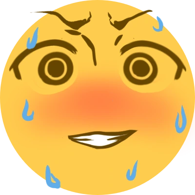 embarrassed emote