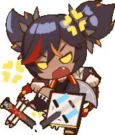 Xinyan_Angry emote