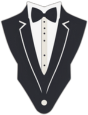 Tuxedo static emote