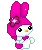 MyMelodySparkles emote