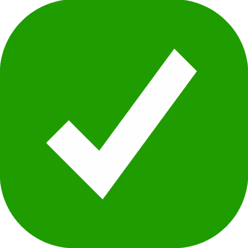 Checkmark emote