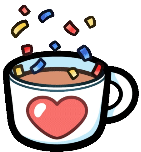 KoFiConfetti emote