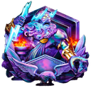 Iridescent emote