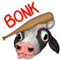CowBonk emote
