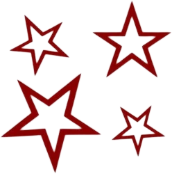 red_glam_stars emote