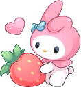 melody_strawberry emote