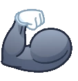 Muscle emoji