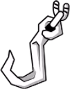 Hooked emote