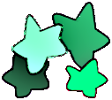 emeraldgreenstars static emote