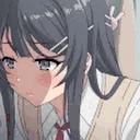 MaiShy animated emote