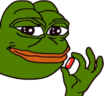 PepeRedPill emote