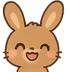 bunny_happy emote
