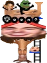 TriHardAndEZYRidingHardoExpressOnpeepoPogClimbingTreeHard4House emoji
