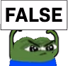pepefalse emote