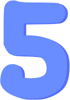 pastelblue_number_five emote