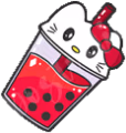 hellokitty_bubbletea emote