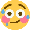 flushed_sweat emote