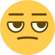unamused emoji