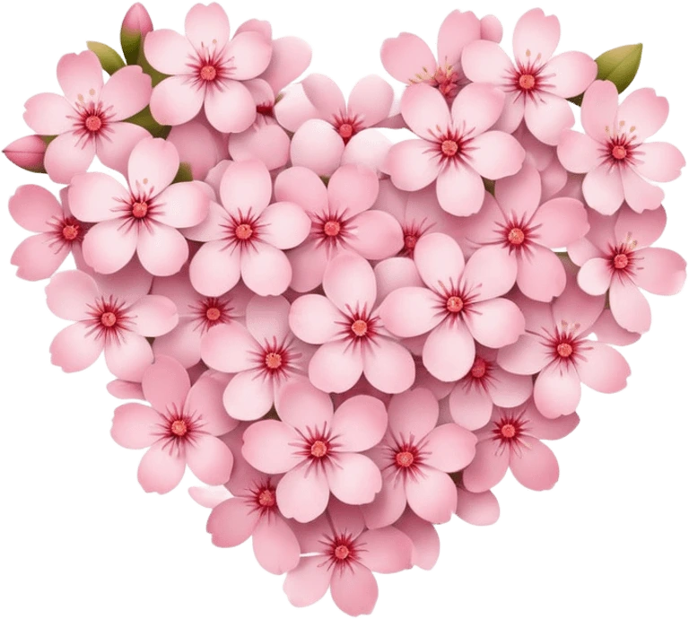 Pinkflowerheart emote
