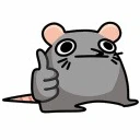 ThumbsUpRat emote