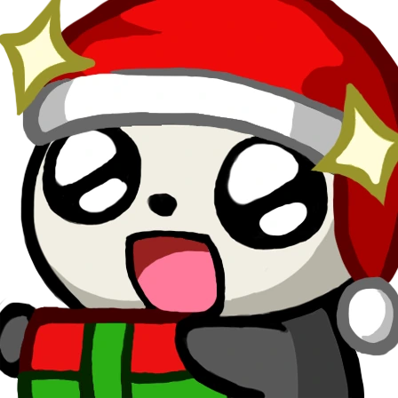 PandaPresent emote