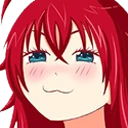 Rias_Blushing emote