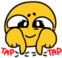 taptaptap static emote