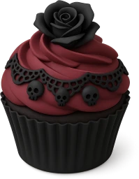 Gothic_cupcake emote
