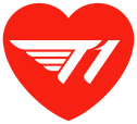 T1Heart emote