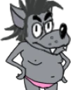 WeirdManWolf emote