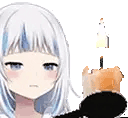 Candlesen animated emote
