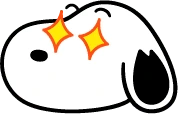 snoopy_starstruck emoji