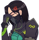 ViperFacepalm emote