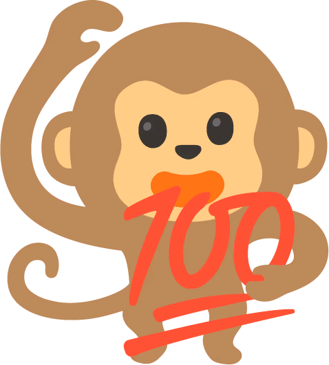 100_Monkey emote