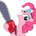 pinkiepie_chainsaw emoji