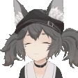 WolfgirlNod emote