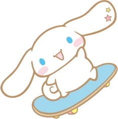 Cinnamonroll_sk8ing emote