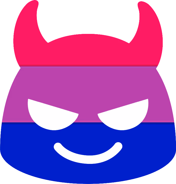 bi_devil sticker