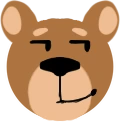 SmirkingBear emote