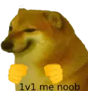 cheems_1v1me emote