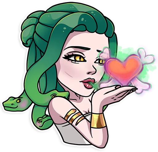 medusa_heart static emote