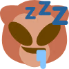 sleeping_alien emote