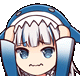 GawrGuraShyAnimated animated emote